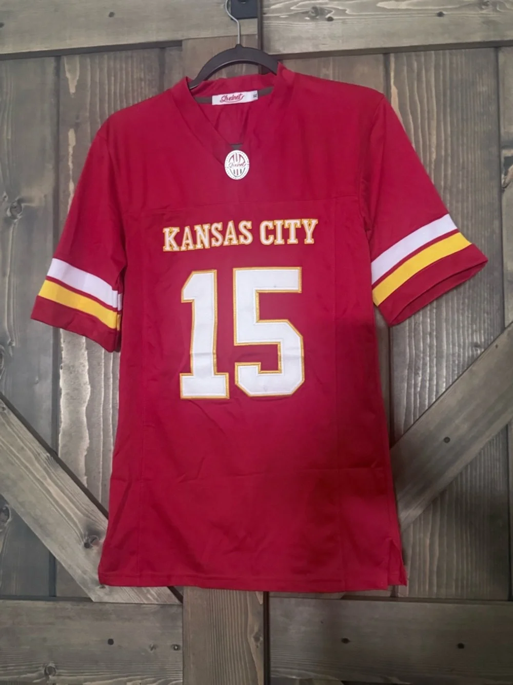 Youth Kansas City Mahomes #15 Football Jersey - XL - Picture 2 of 5